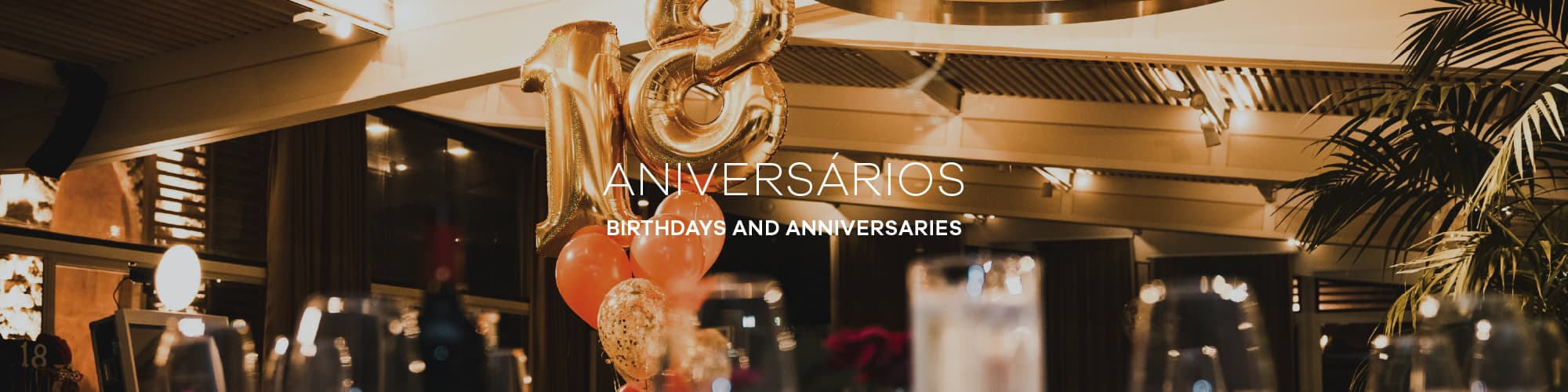 Eventos Sociais Aniversarios SANA Hotels