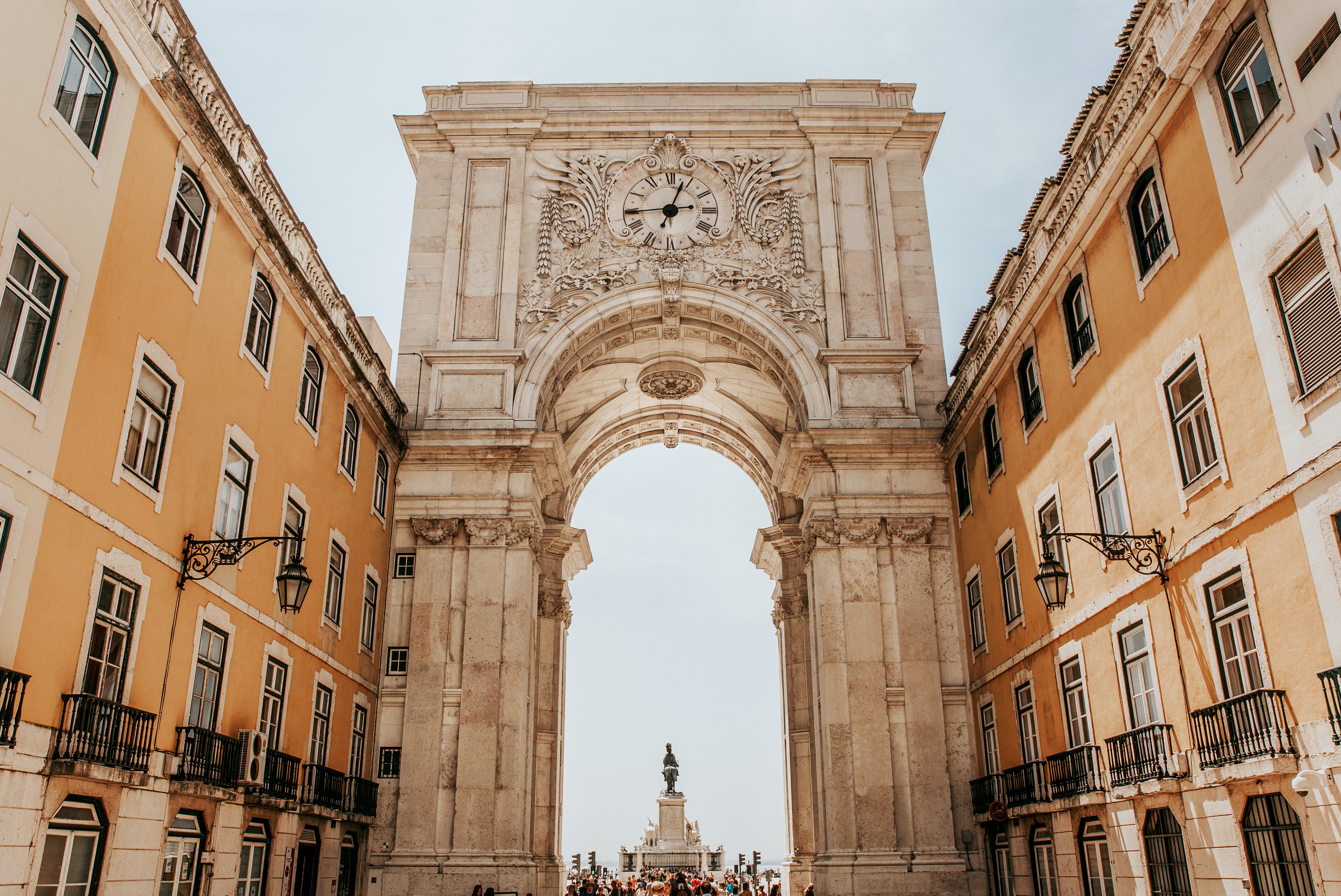 lisbon city center view point